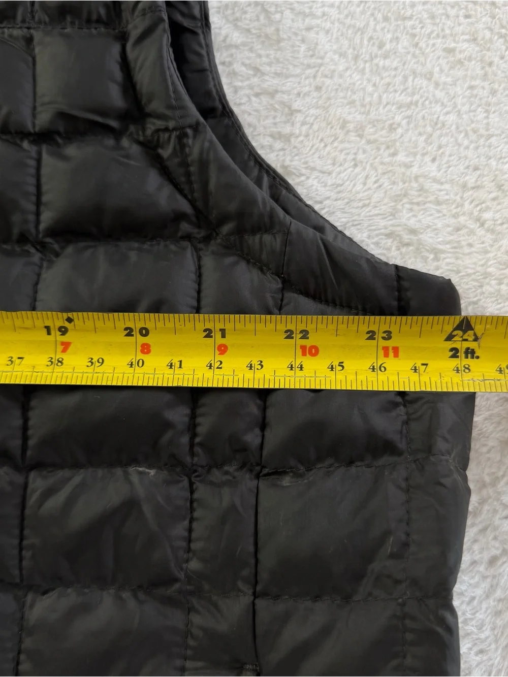 The North Face ThermoBall Eco Black Insulated Puffer Vest Tonal Logo